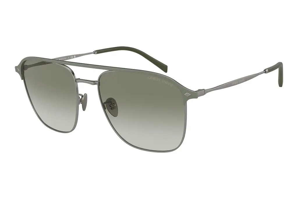 Giorgio Armani   AR6154 33768E Gradient GreenMatte Gunmetal