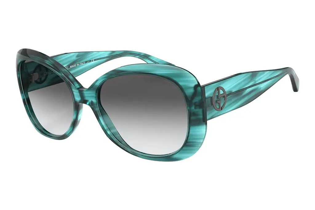 Giorgio Armani   AR8132 581711 Grey GradientStriped Green