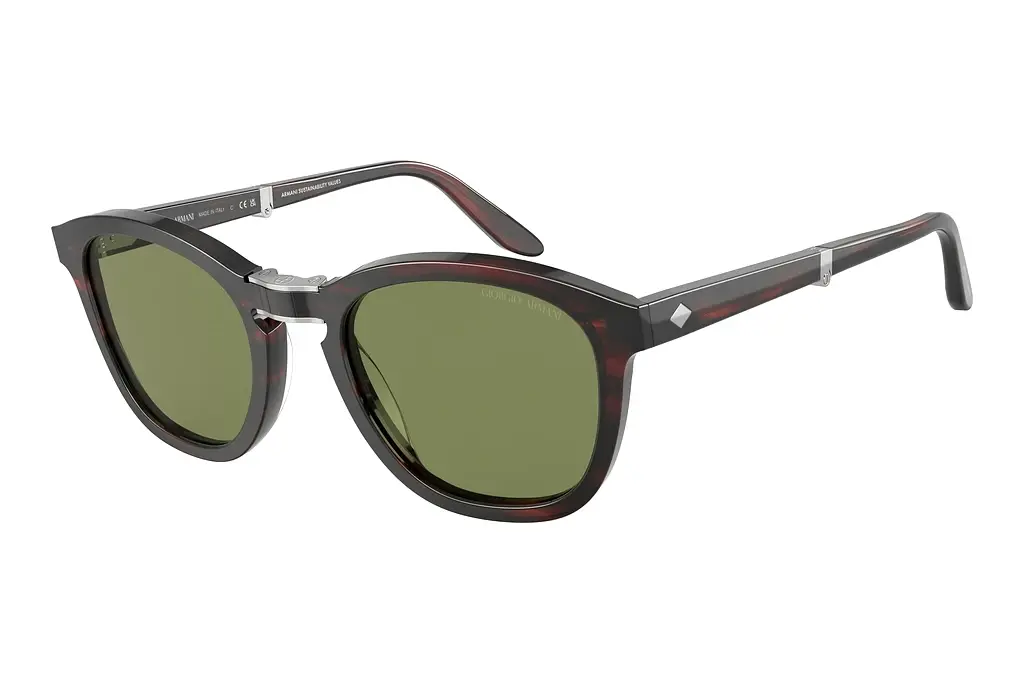 Giorgio Armani   AR8170 59634E Bottle GreenStriped Brown