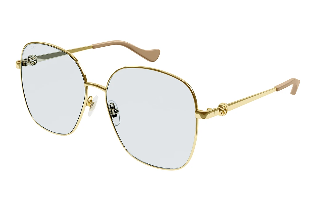 Gucci   GG1089SA 004 LIGHT BLUEGOLD