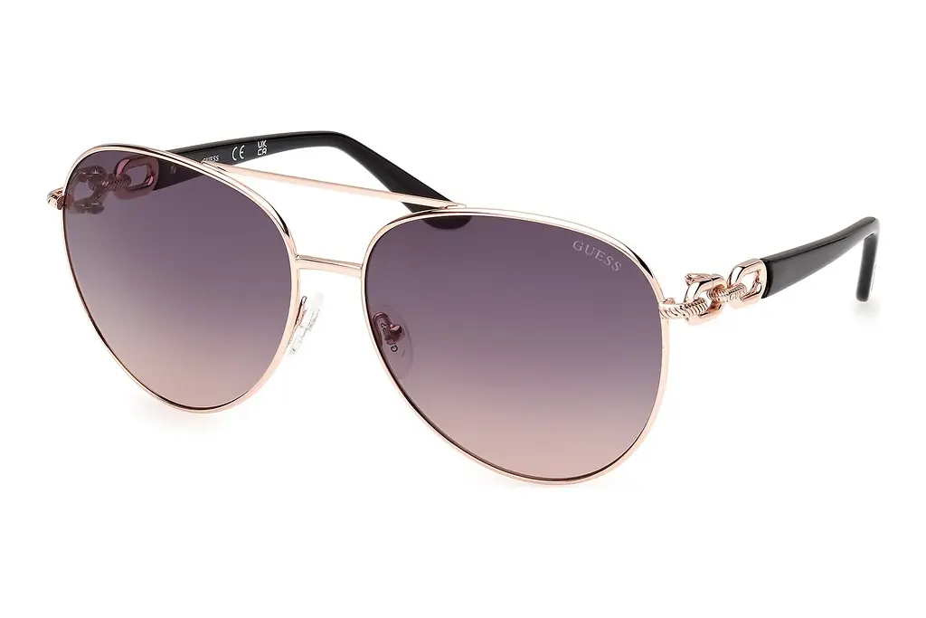 Guess   GU00158 28B grau verlaufendGlänzend Rose Gold