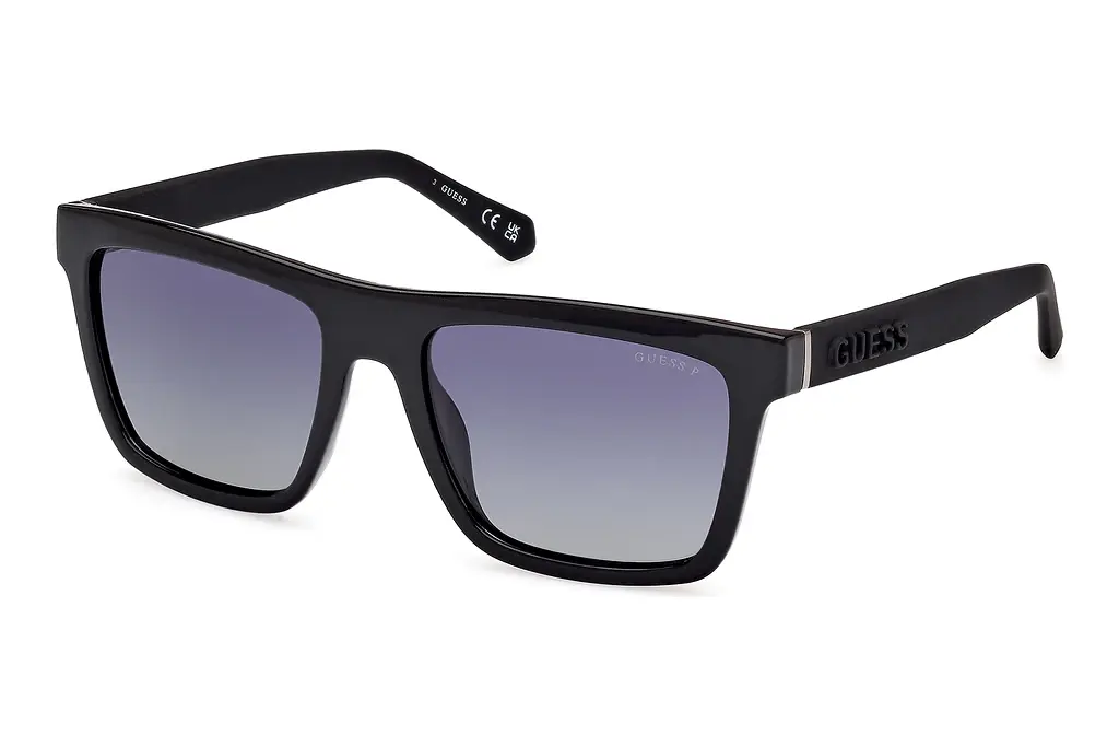 Guess   GU00166 01D grau polarisierendGlänzend Schwarz