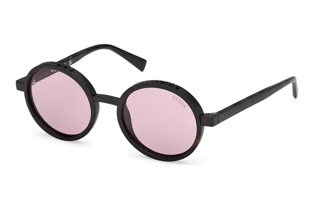Guess   GU00234 52Y violettDunkel Havanna