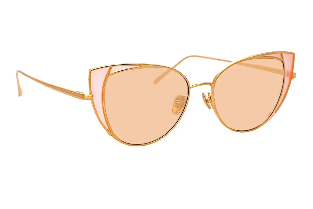 Linda Farrow   LFL855 C8 PEACHROSE GOLD