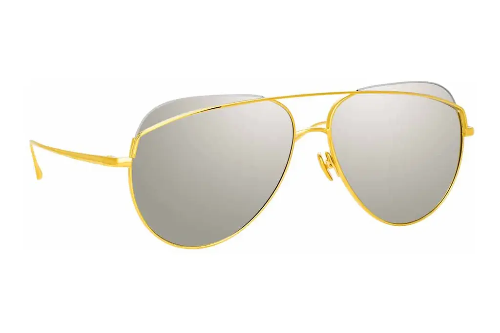 Linda Farrow   LFL975 C1 PLATINUMYELLOW GOLD