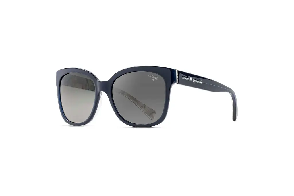Maui Jim   Garden Isle GS749-03BP Neutral GreyNavy w/Birds of Paradise Inter