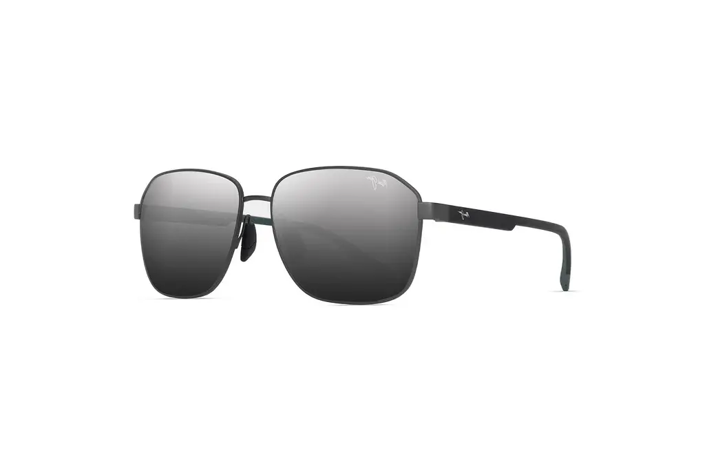 Maui Jim   Onipaa AF DSB651-02 Dual Mirror Silver to BlackMatte Gunmetal w/Black