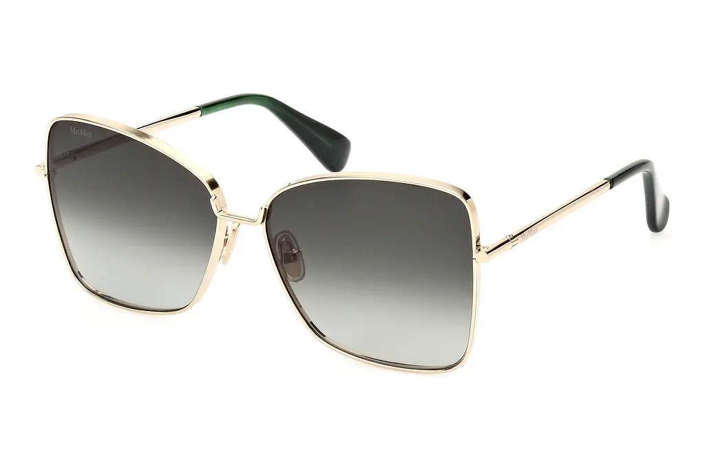 Max Mara   MM0097 32P grün verlaufendGlänzend Blassgold