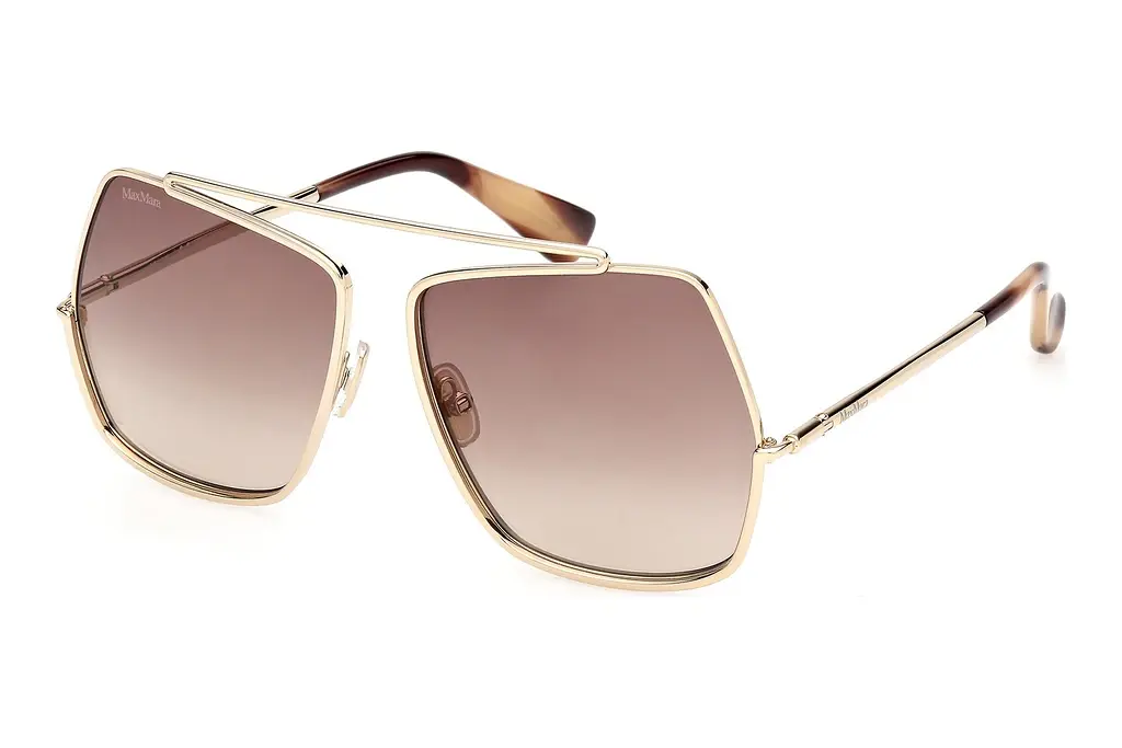 Max Mara   MM0102 32F braun verlaufendGlänzend Blassgold