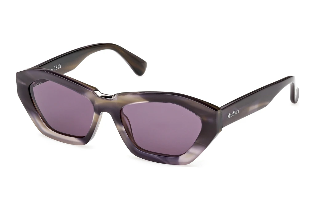 Max Mara   MM0169 83Y violettBunt Horn