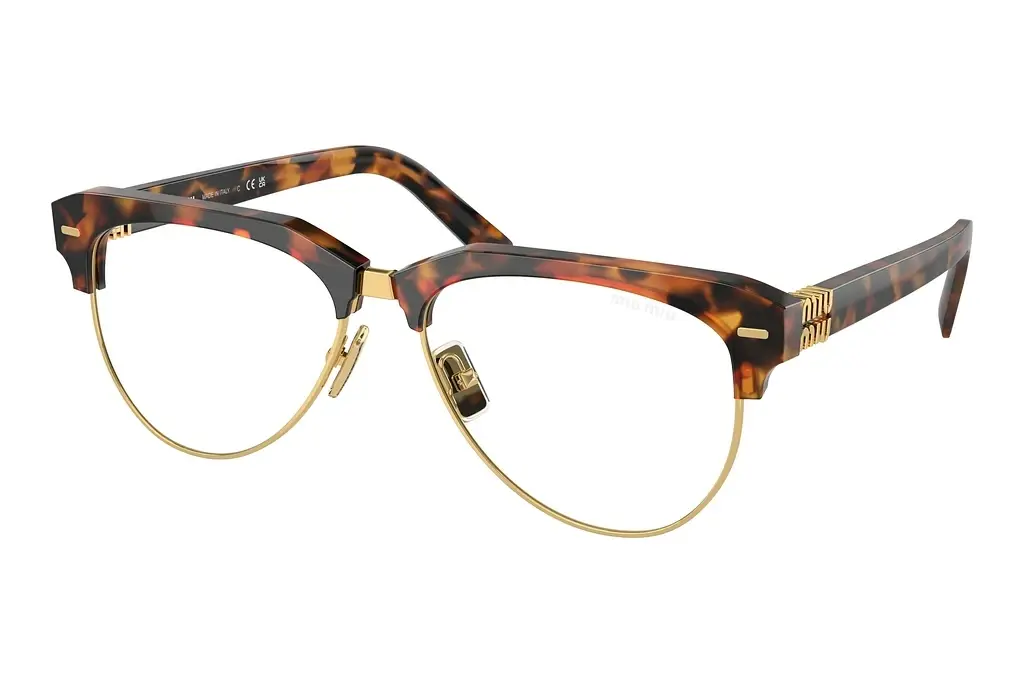 Miu Miu   MU 09ZS 19P08N Clear Blue-Violet Light FilterCork Trotoise
