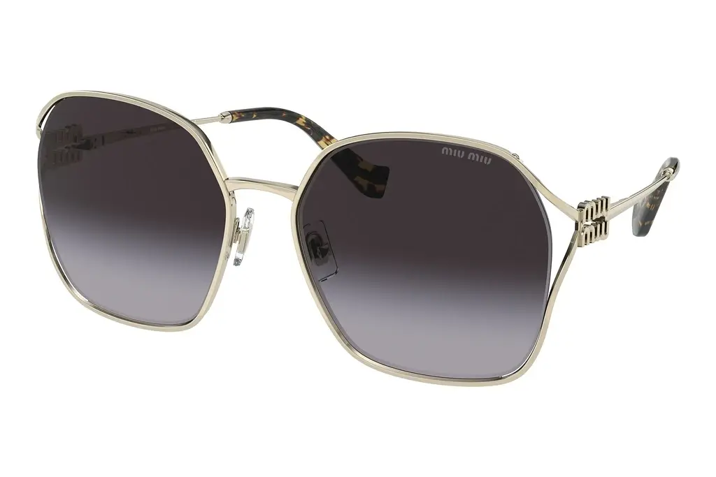 Miu Miu   MU 52WS ZVN5D1 Grey GradientPale Gold