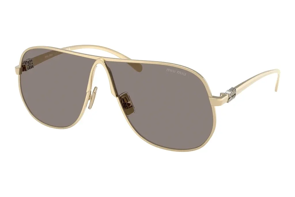 Miu Miu   MU A56S ZVN80Q Dark GreyPale Gold