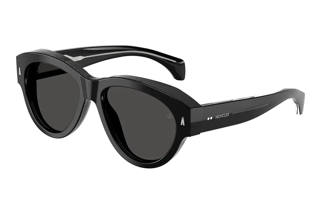 Moncler   ME6016U 300187 Dark Solid GreyShiny Black