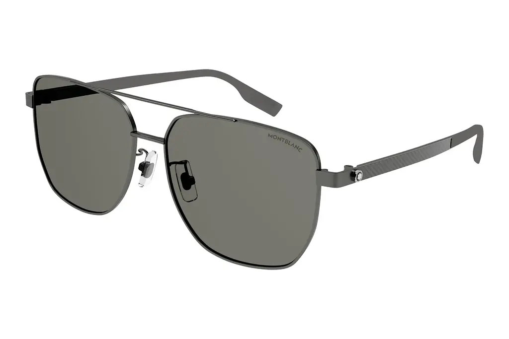 Mont Blanc   MB0184SK 002 GREYGUNMETAL