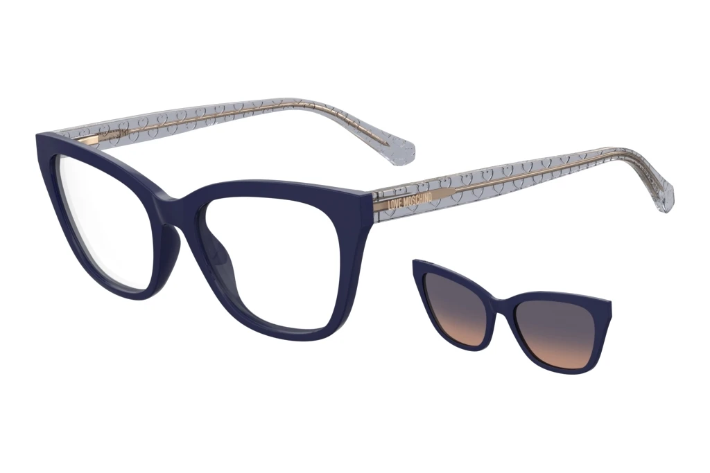 Moschino   MOL071/CS PJP/O9 PLUM SHADEDBLUE