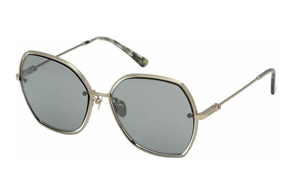 Nina Ricci   SNR304 8FEX SMOKECAMMELLO TAN LUCIDO