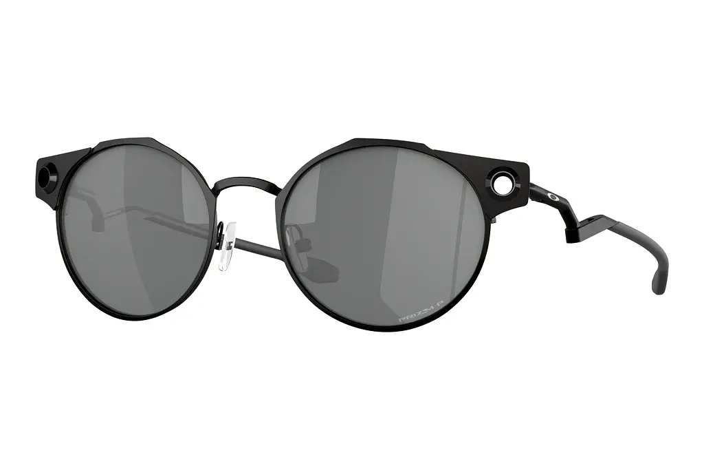 Oakley   OO6046 604603 Prizm Black PolarizedSatin Black