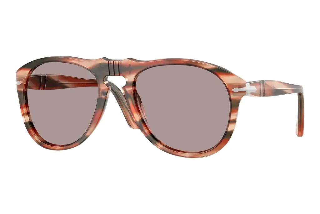 Persol   PO0649 123353 VioletStriped Red & Green