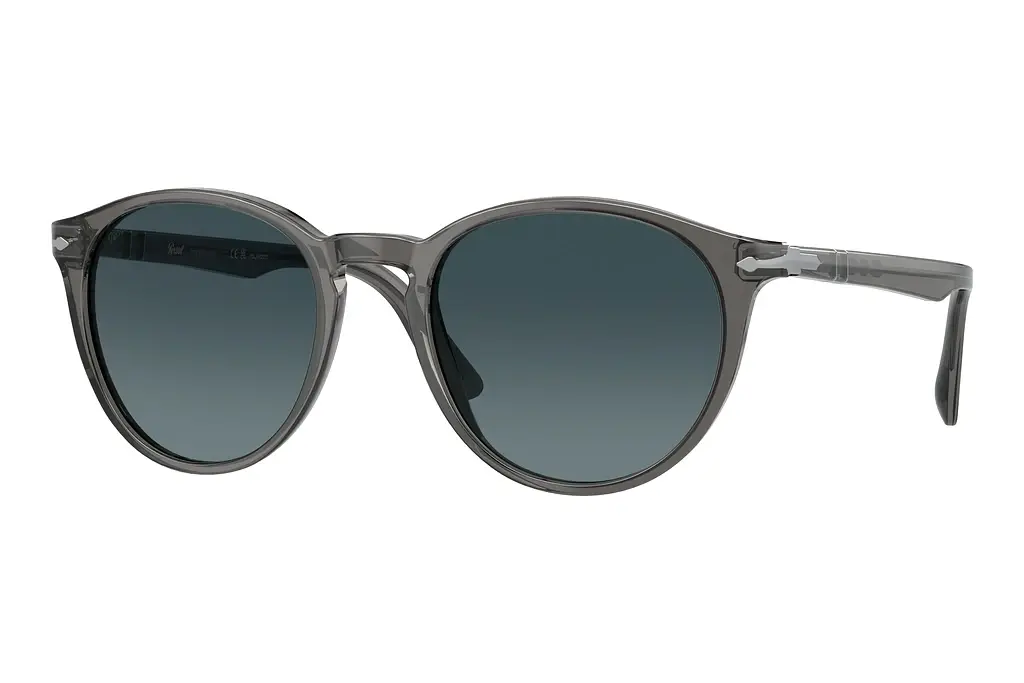 Persol   PO3152S 1196S3 Light Blue Gradient Dark Blue PolarTransparent Grey