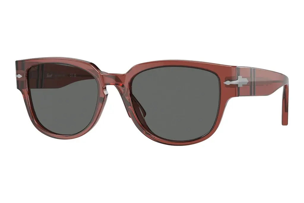 Persol   PO3231S 1104B1 Dark GreyRed Burnt Trasparent