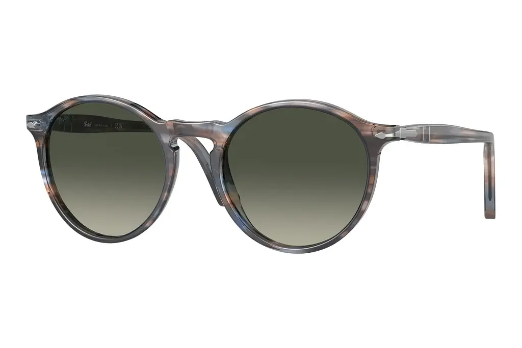 Persol   PO3285S 115571 Gradient GreyStriped Blue