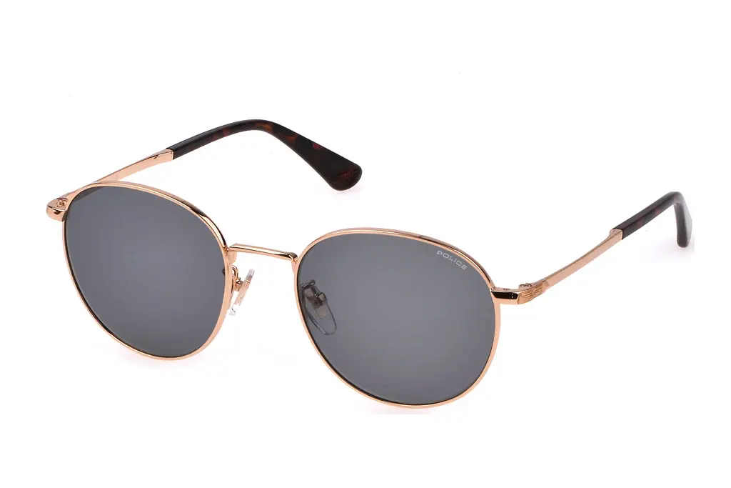 Police   SPLD94 349Y GREY/GREENSHINY ROSE GOLD WITH SANDBLASTED/SATIN /