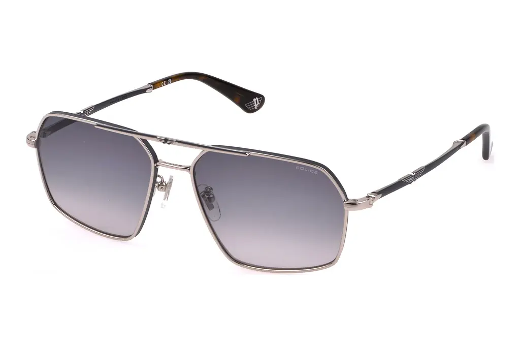 Police   SPLL86 0F94 SMOKE GRADIENTSHINY PALLADIUM W/MATT BLUE PARTS