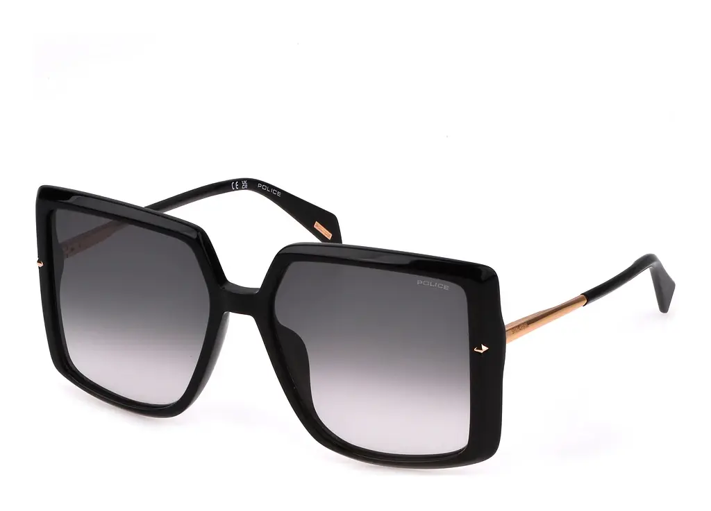 Police   SPLL96 0700 SMOKE GRADIENT SMOKESHINY BLACK