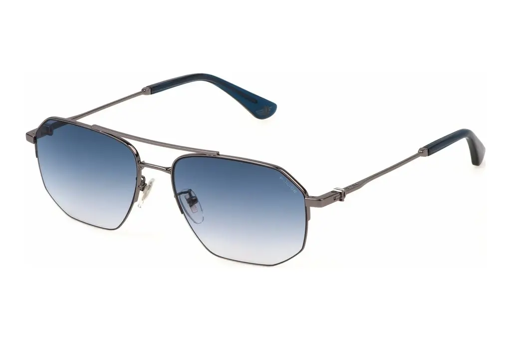 Police   SPLN39 0509 BLUE GRADIENTTOTAL SHINY RUTHENIUM