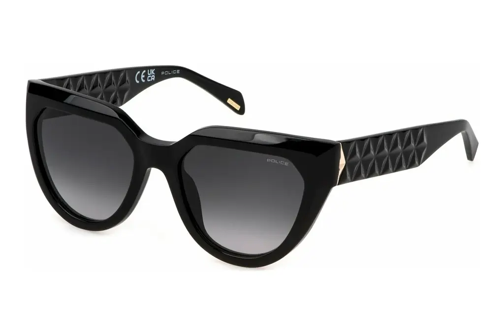 Police   SPLN61 0700 SMOKE GRADIENT SMOKESHINY BLACK