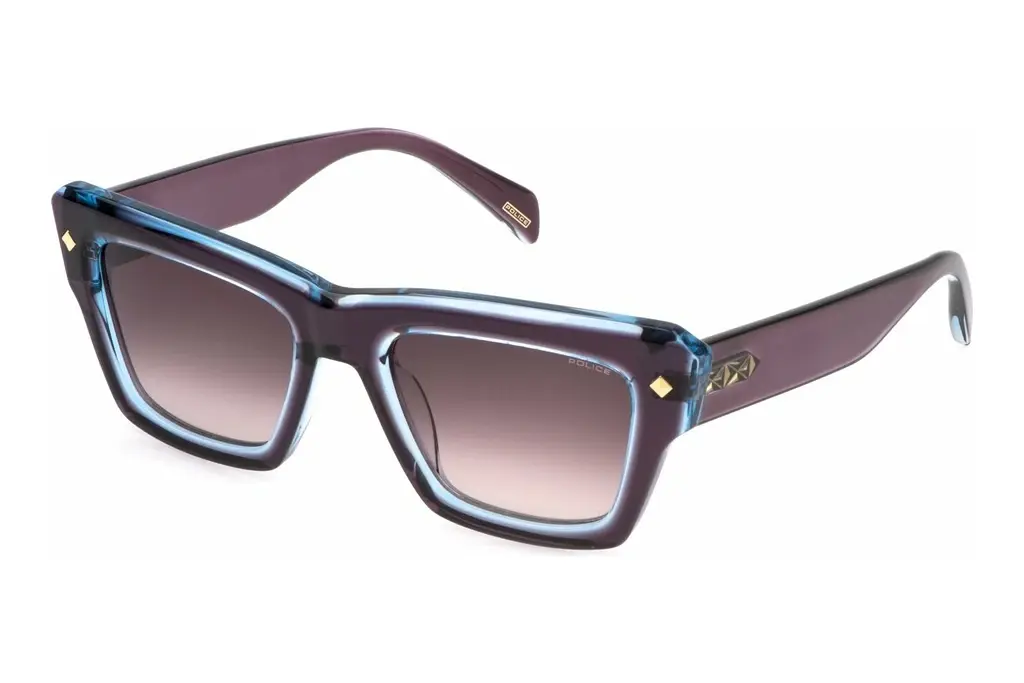 Police   SPLP48 0J60 VIOLET GRADIENTTRANSP.VIOLET TOP/AZURE