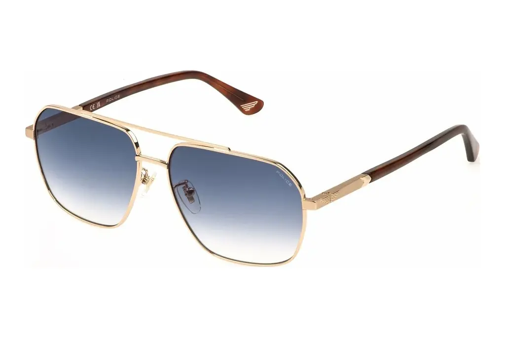 Police   SPLQ85 0300 BLUE GRADIENTSHINY TOTAL ROSE GOLD