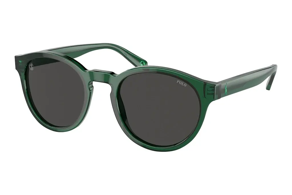 Polo   PH4192 608487 Dark GreyShiny Transparent Green