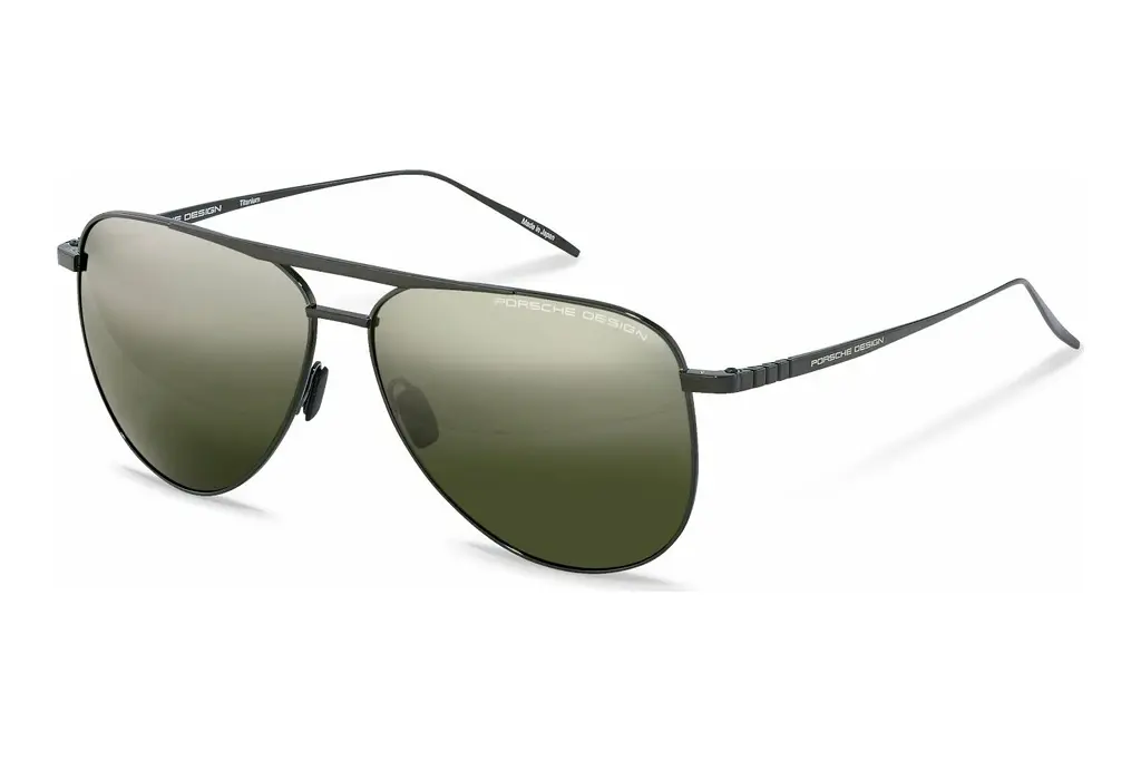 Porsche Design   P8929 A GREEN/DEG.MIRROR SILVERblack