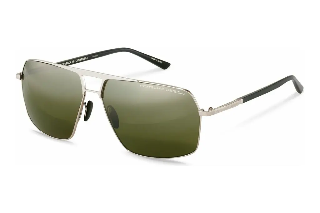 Porsche Design   P8930 B GREEN/DEG.MIRROR SILVERpalladium
