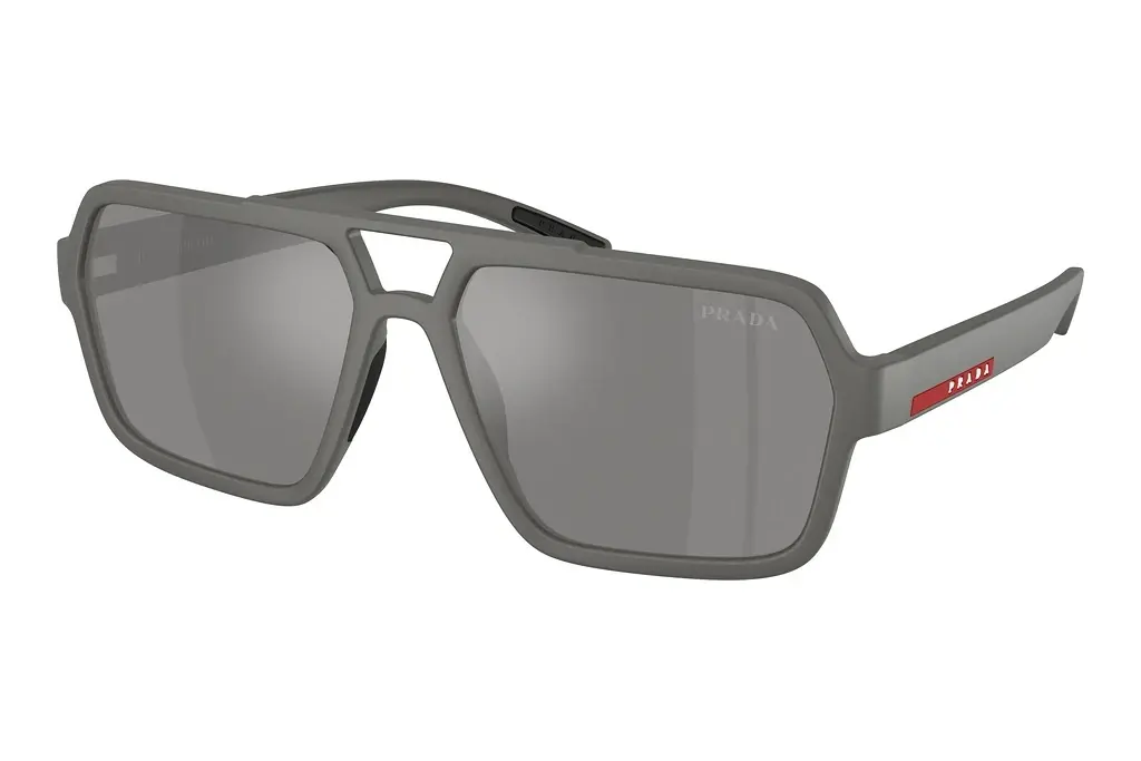 Prada Linea Rossa   PS A06S 16X7W1 Grey Mirror SilverGrey Metal