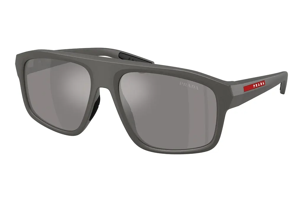 Prada Linea Rossa   PS B02S 16X7W1 Grey Mirror SilverMetal Grey