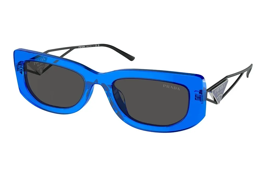 Prada   PR 14YS 18M5S0 Dark GreyCrystal Electric Blue