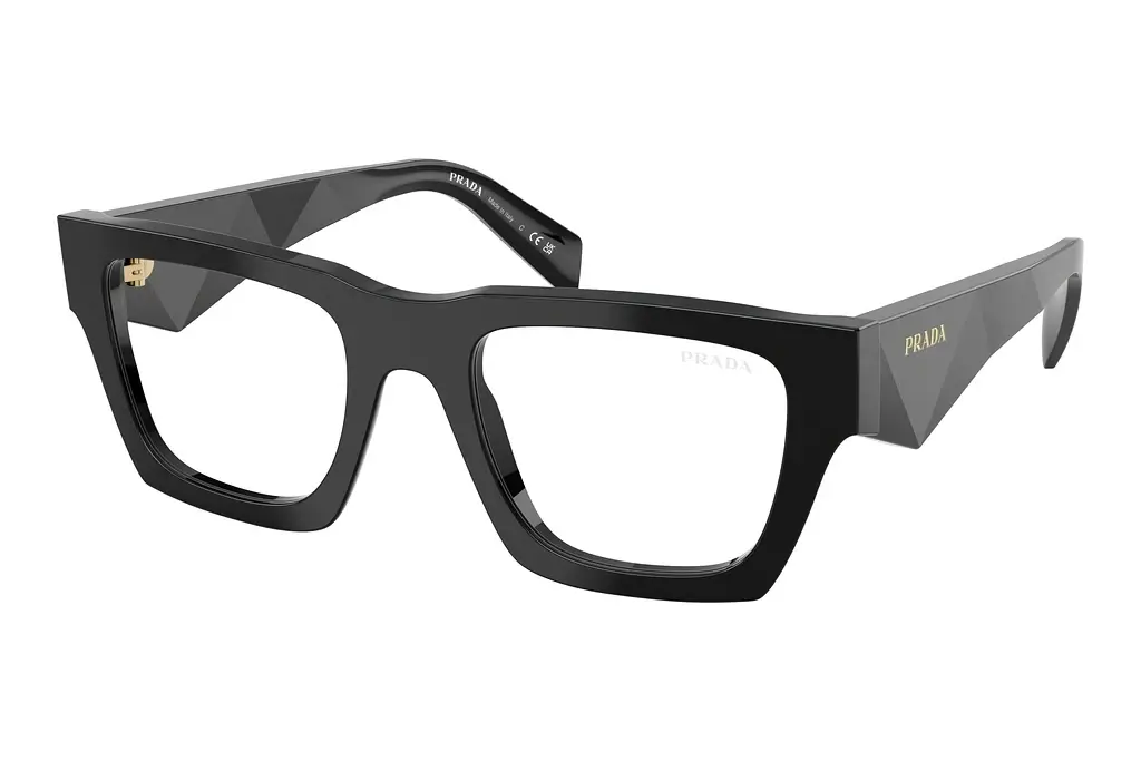 Prada   PR A06S 16K08N Clear Blue-Violet Light FilterBlack