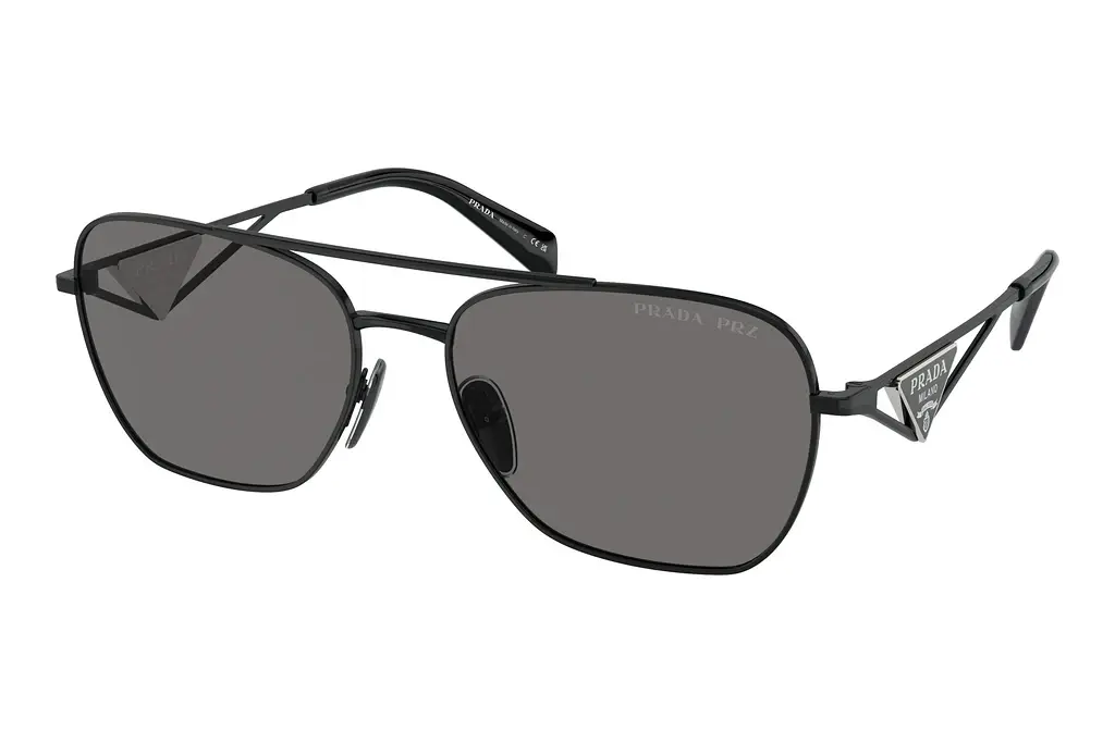 Prada   PR A50S 1AB5Z1 Dark Grey PolarMetal Black