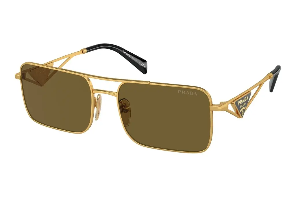 Prada   PR A52S 15N01T Dark BrownMatte Gold