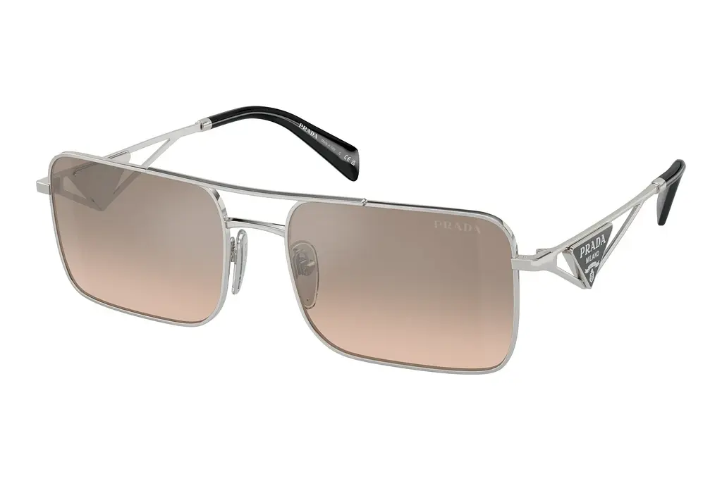 Prada   PR A52S 1BC8J1 Brown Mirror Silver GradientSilver