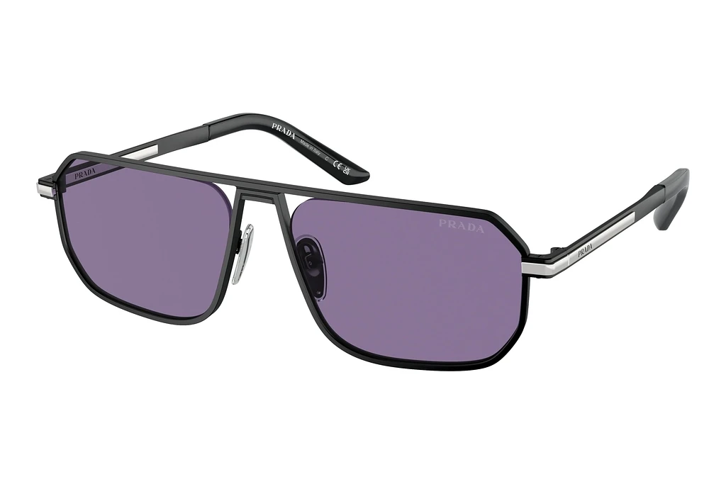 Prada   PR A53S 1BO05Q Violet Mirror Internal SilverMatte Black