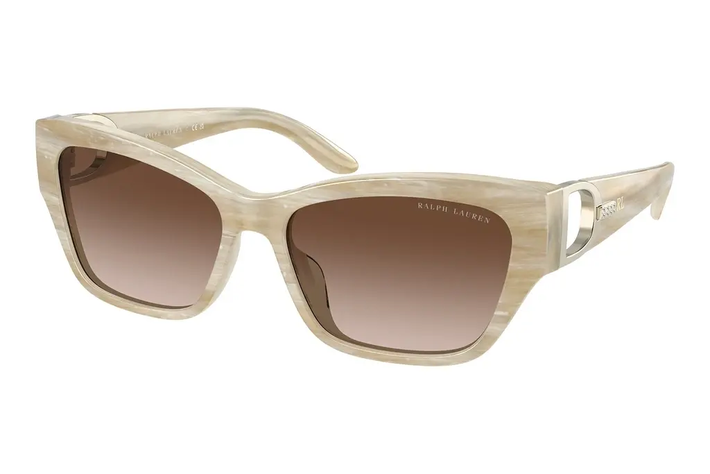 Ralph Lauren   RL8206U 608413 Gradient BrownCream Horn
