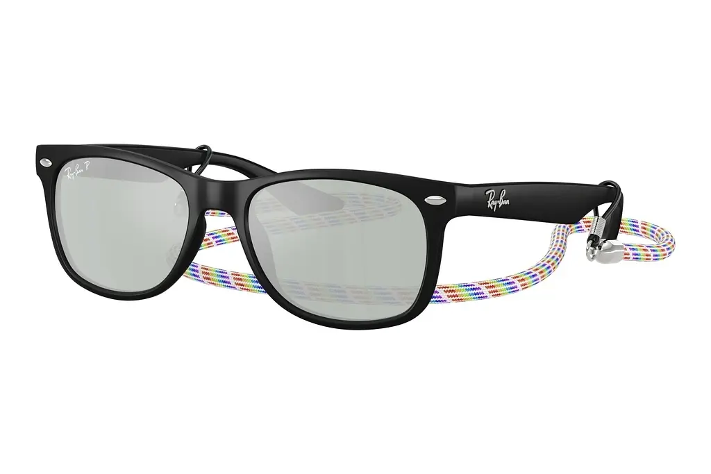 Ray-Ban Kids   RJ9052S 7028Y4 Green Mirror SilverRubber Black