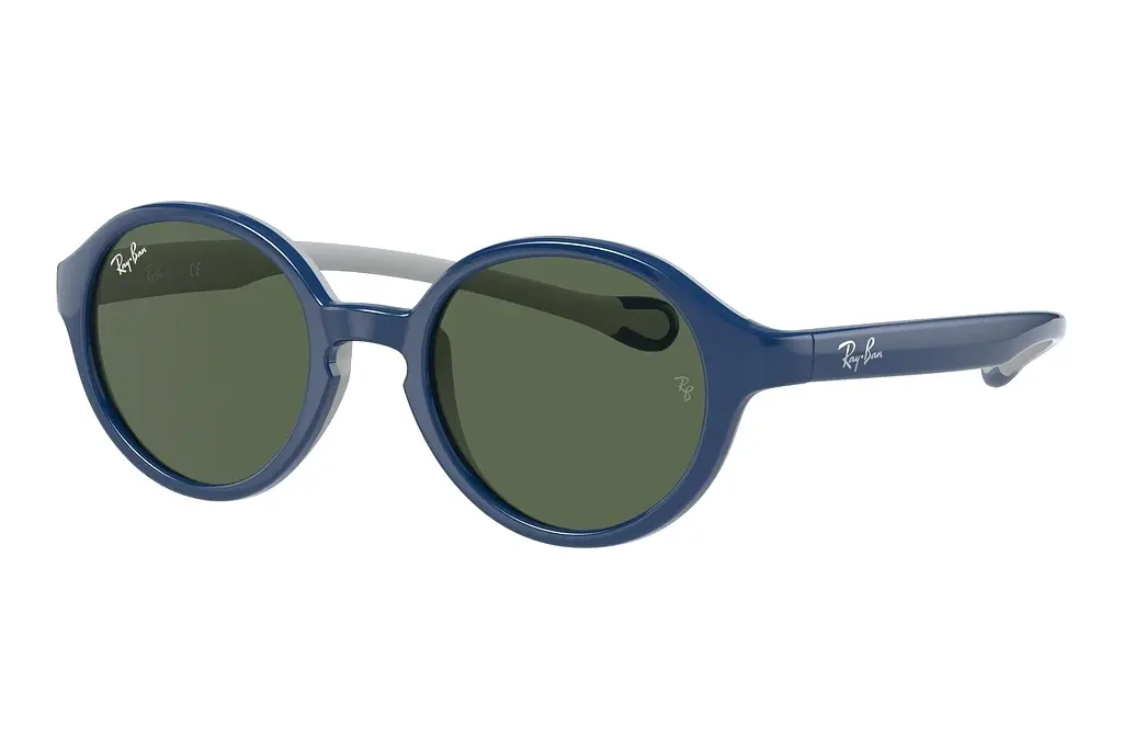 Ray-Ban Kids   RJ9075S 709671 Dark GreenBlue On Grey