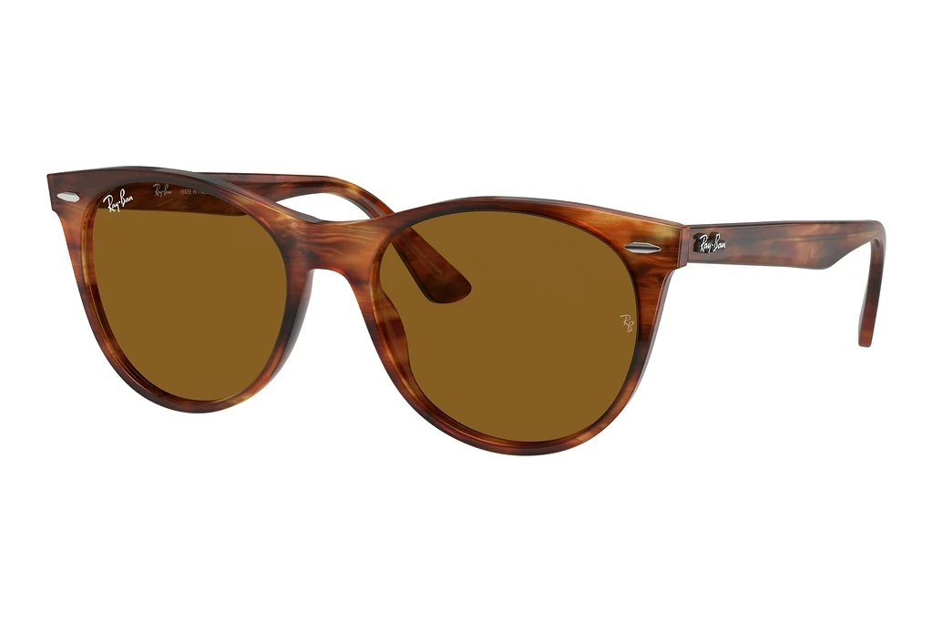 Ray-Ban   RB2185 954/33 B-15 BrownStriped Havana