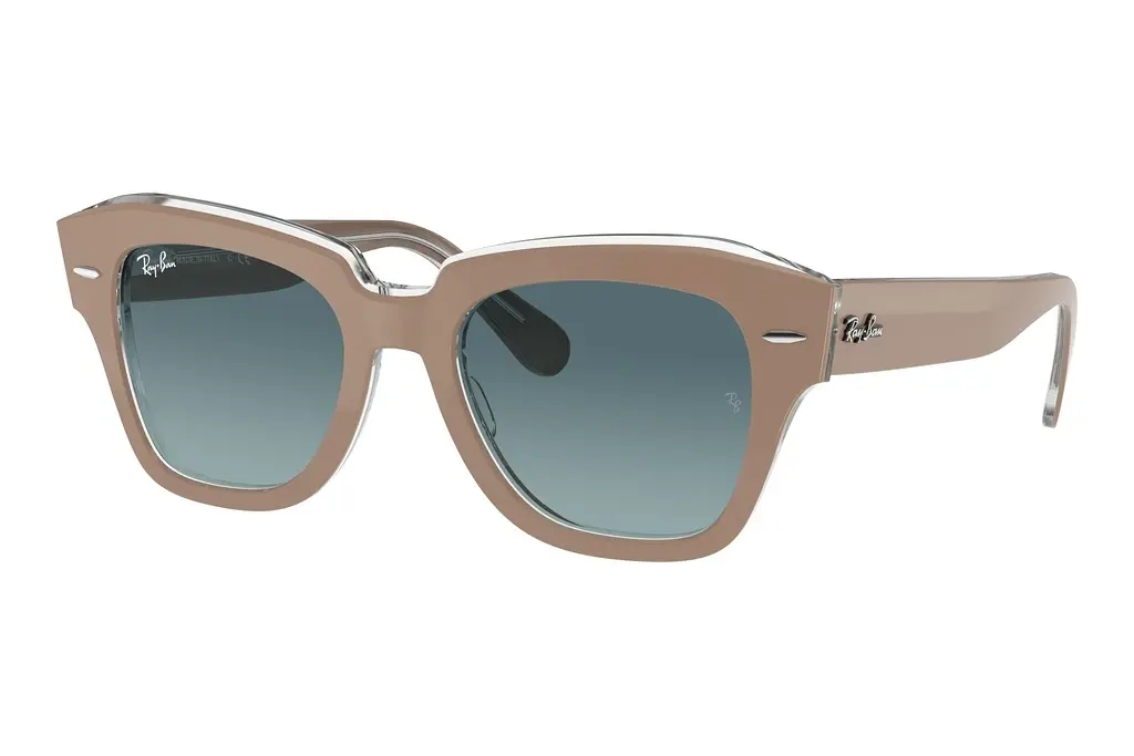 Ray-Ban   RB2186 12973M Blue GradientBeige On Transparent