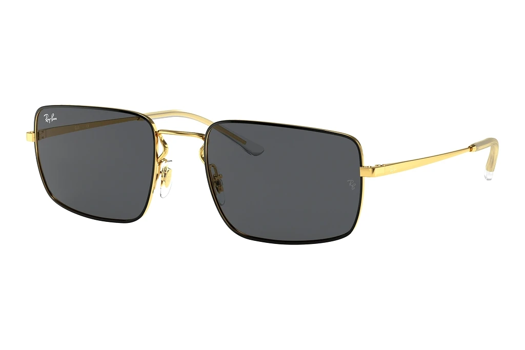 Ray-Ban   RB3669 905487 Dark GreyBlack On Gold